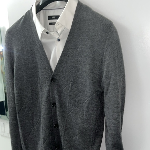 BNWT Mexx Cardigan Sweater Size Medium, 50% Merlino Wool and 50% Acrylic, Grey - Picture 2 of 16